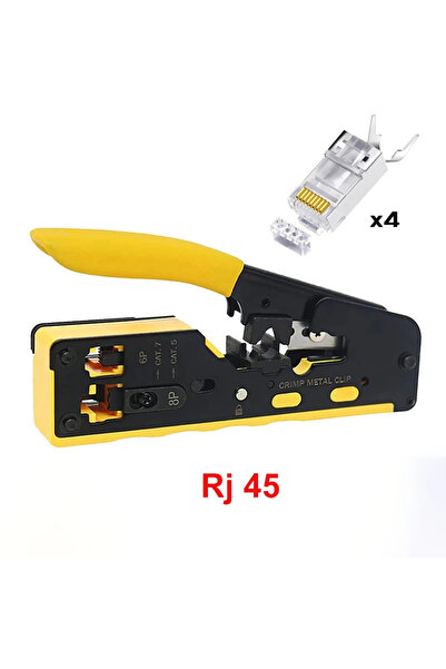 DailyTech Yeni Nesil Rj45 Ağ Pensesi Cat5/6/7 Konnektör Sıkma