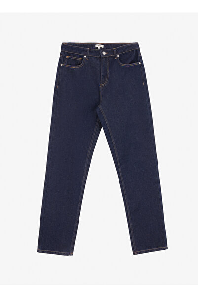 Jeep Normal Bel Düz Paça Regular Fit Koyu İndigo Erkek Denim Pantolon J4WM-PNT4122