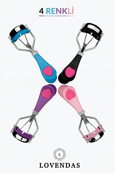 Lovendas Doğal Kıvrım Sağlayan Premium Kirpik Kıvırıcı Taraklı