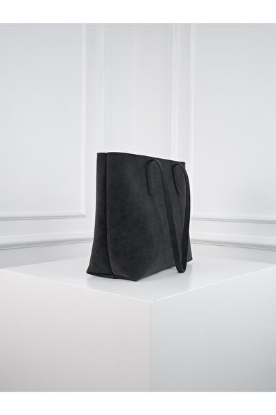 HONEY BAG Dora Nubuck Waterproof Large Size Women's Hand and Shoulder Bag