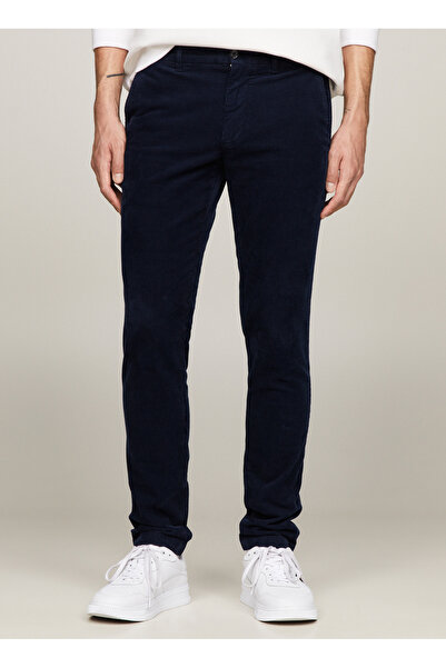 Tommy Hilfiger Normal Bel Normal Paça Normal Mavi Erkek Pantolon MW0MW33372DW5