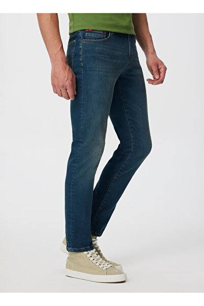 Lee Cooper Чоловіча джинсова куртка - Jagger Halıcarnas Mıd Tongo