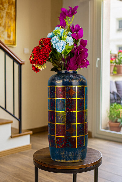 Hmydesign Lazura Handmade Dekoratif Seramik Vazo