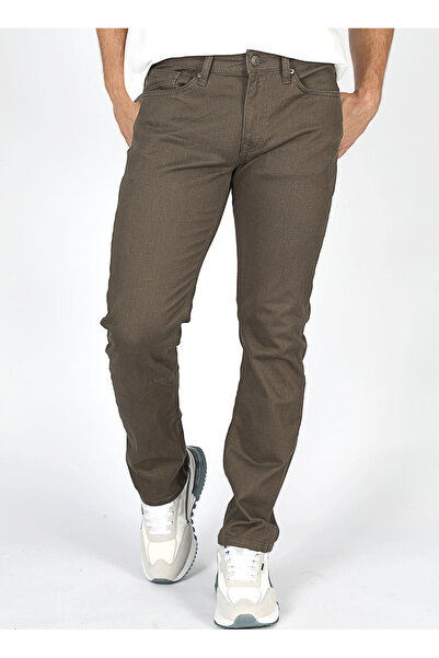 Lee Cooper Normal Bel Straight Haki Erkek Chino Pantolon 251 LCM 221001 HARRY HAKİ