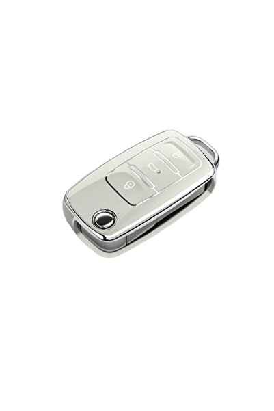 OEM Husa cheie VW Polo Golf Passat Tiguan Beetle Caddy Eos Skoda Octavia Seat...