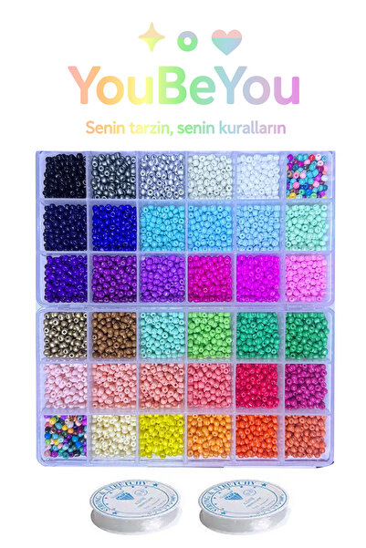 uniquehobby Set za izradu nakita u organizatorskoj kutiji sa 36 odjeljaka, po...