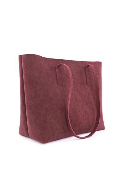 HONEY BAG Dora Nubuck Waterproof Large Size Women's Hand and Shoulder Bag