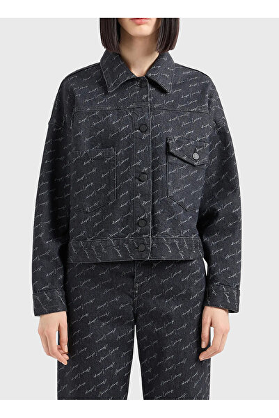 Armani Exchange Logolu Jakarlı Ceket  CEKET 6DYB20 Y18BZ 42AC