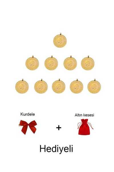 aga kulche Yeni Kulplu Ziynet Çeyrek Altın 10 Adet