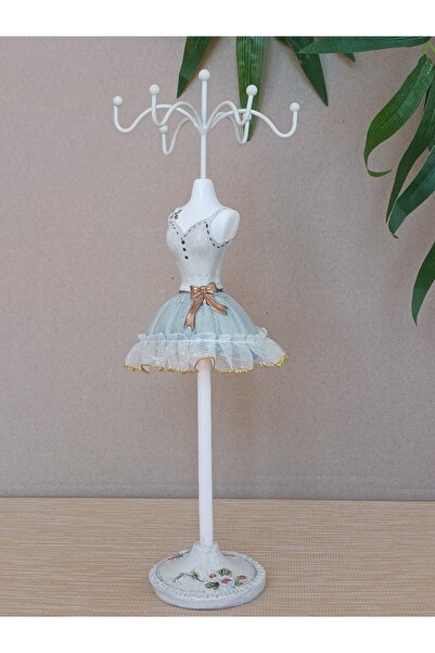 Firuze Hediyelik Takı Askısı, Takı Mankeni, Dekoratif Kolyelik