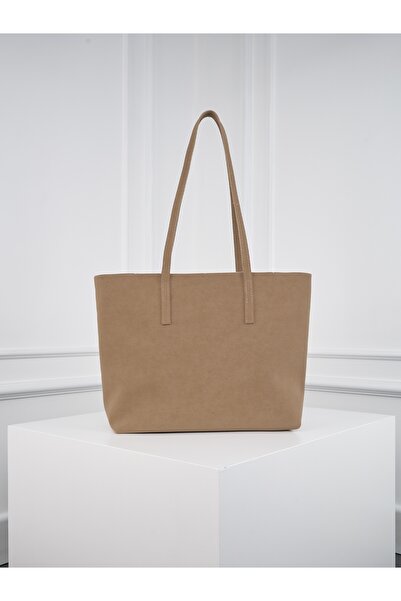 HONEY BAG Dora Nubuck Waterproof Large Size Women's Hand and Shoulder Bag