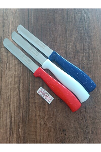 Solingen Ritter Solingen 3 ADET SİMLİ TIRTIKLI KARIŞIK RENKLİ SEBZE DOĞRAMA B...