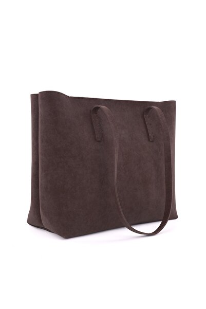 HONEY BAG Dora Nubuck Waterproof Large Size Women's Hand and Shoulder Bag