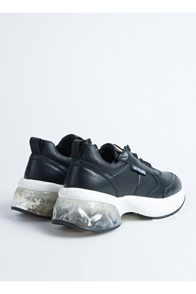 Love Moschino Siyah Kadın Deri Sneaker JA15246G1L
