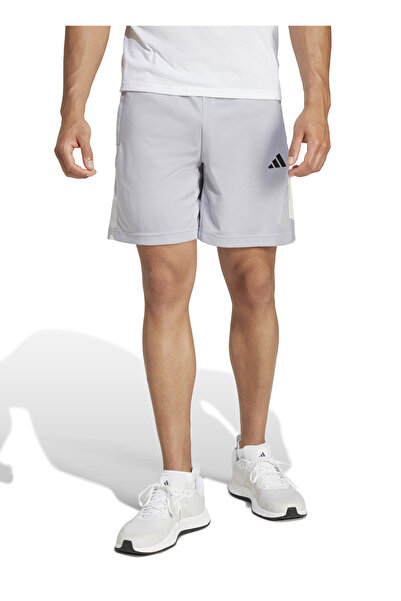 adidas IW8507 CAMO SHORT Gri Erkek Normal Kalıp Şort