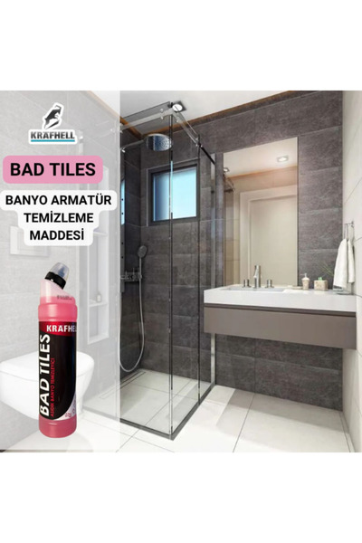 KRAFHELL Bad Tiles Asidik Banyo Temizleyici 750ml