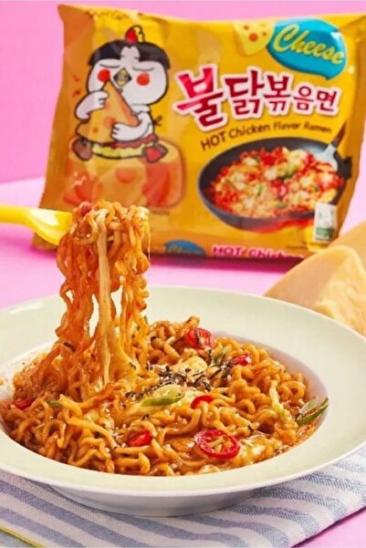 SAMYANG Cheese Hot Chicken Flavor Ramen 5 Adet