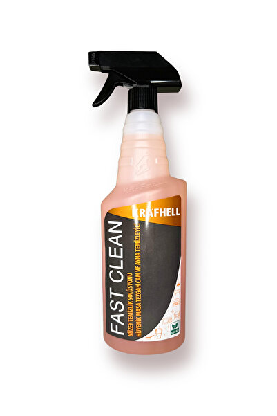 KRAFHELL FAST CLEAN Yüzey Temizlik Solüsyonu Hijyenik Masa Tezgah Cam ve Ayna Temizleyici 750ML
