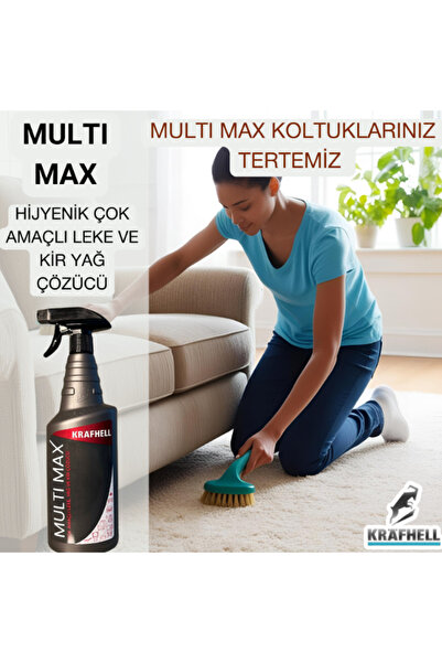 KRAFHELL Multimax Hijyenik Çok Amaçlı Leke Ve Yağ Kir Çözücü