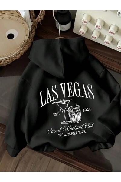 FUFLUNS سويت شيرت مطبوع من لاس فيغاس