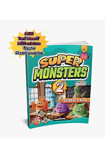 yds publishing Super Monsters 2 Student’s Book - YENİ KAPAK 2025 BASKI - YENİ...