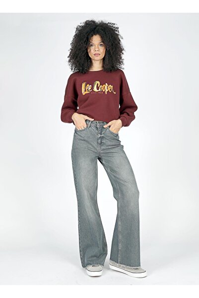 Lee Cooper SANDY RAMON FALCON Straight Açık Mavi Kadın Denim Pantolon 251 LCF...