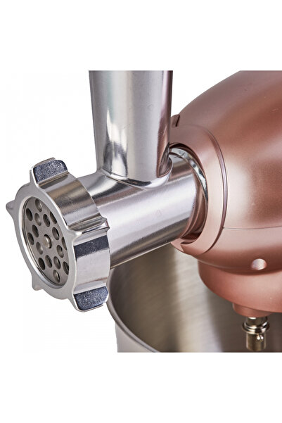 Karaca 2 Si 1 Arada Kıyma Makinesi & Hamur Yoğurma 5,5 Lt Uyumlu (KIYMA IÇLİ KÖFTE APARATLI)