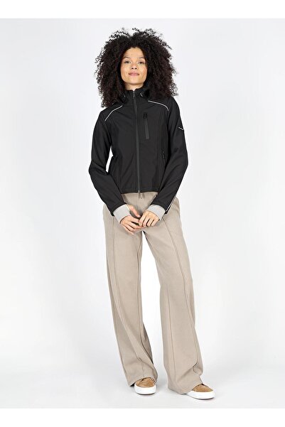 Lee Cooper Black Women's Coat 251 Lcf 232003 Jolie Black