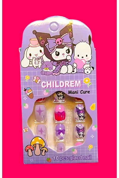 madam shushu KUROMİ ÇOCUK TAKMA TIRNAĞI