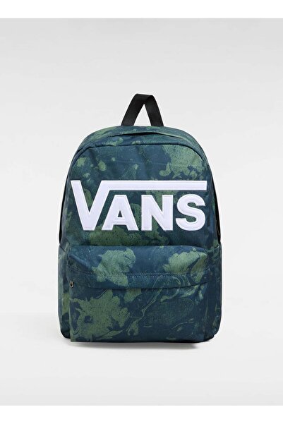 Vans Blue Printed Vans Old Skool Drop V Backpack