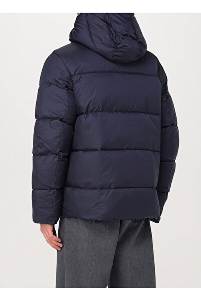 Calvin Klein Kapüşonlu Lacivert Erkek Mont K10K113476CHW