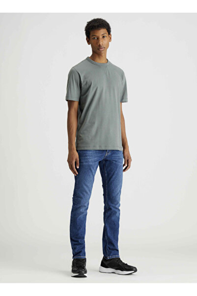 Calvin Klein Slim Fit Erkek Düz Denim Pantolon J30J3257351A4