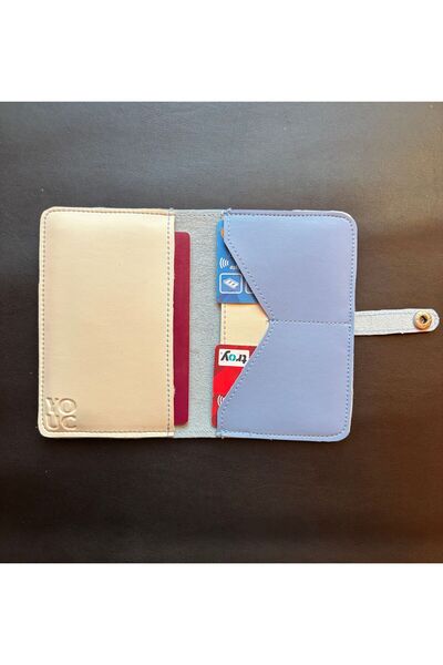 YOUC Design Faux Leather Vegan Passport Cover, License Cover, Passport Protector