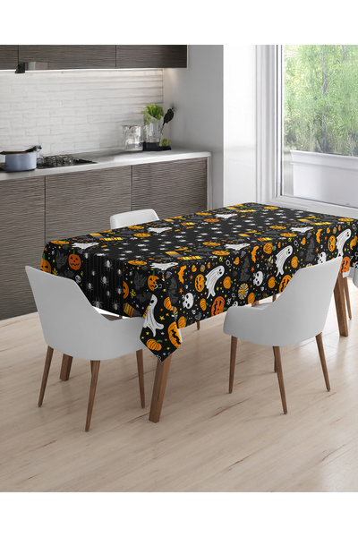 Viadela Halloween Themed Tablecloth – 150X220 cm Halloweenvia, 150 X 220