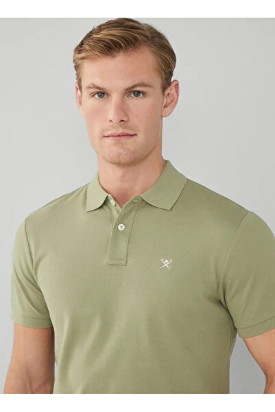 Hackett Haki Erkek Slim Fit Polo T-Shirt HM562363