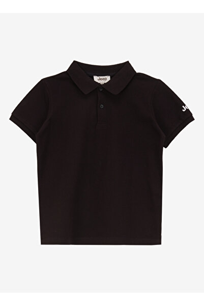 Jeep Siyah Erkek Çocuk Polo T-Shirt J4WB-TST7705