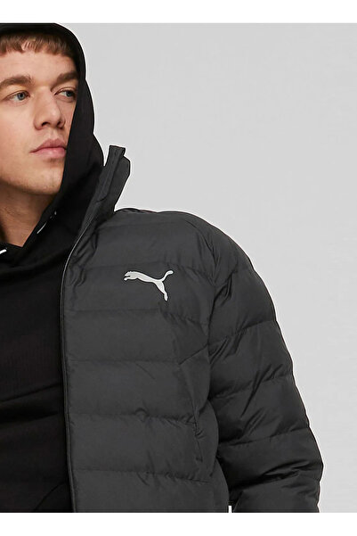 Puma Jachetă neagră pentru bărbați 84935701 Active Jacket