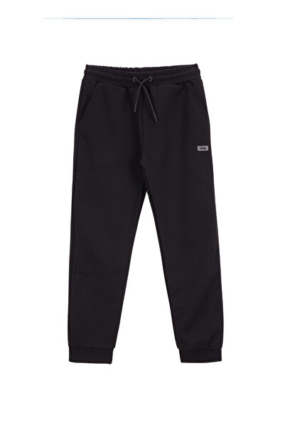 Jeep Normal Paça Siyah Erkek Çocuk Eşofman Altı J4WB-EA7709