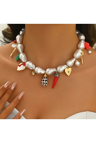 GÜNEBAKAN AKSESUAR Trend kolye