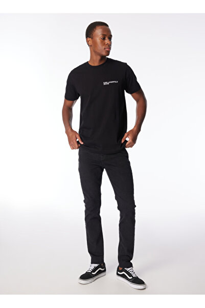 Karl Lagerfeld Jeans Siyah Erkek Denim Pantolon 240D1101_KLJ SKINNY DENIM