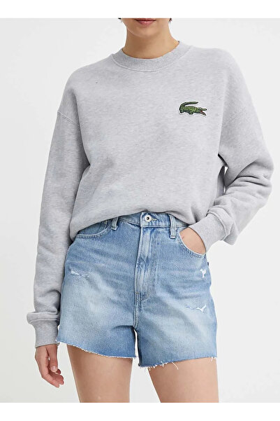 Pepe Jeans Yüksek Bel Normal Mavi Kadın Denim Şort PL801112RH3