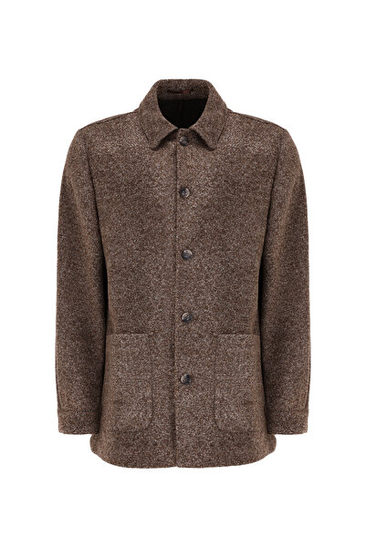 FABRIKA COMFORT Regular Fit Kahve Erkek Düz Ceket FC4WM-CKT 2544