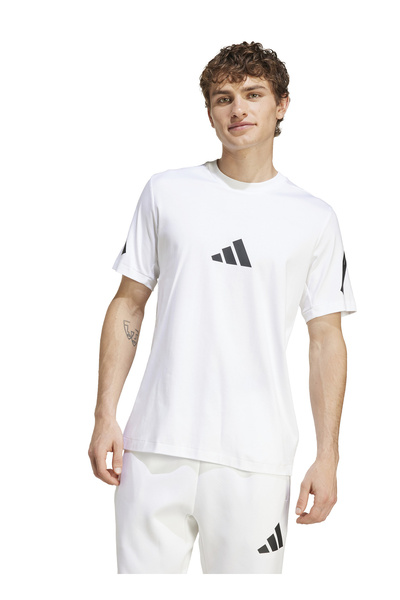 adidas JE3078 M Z.N.E. TEE Alb pentru bărbați, cu gât rotund, model normal tr...