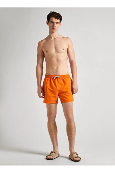 Pepe Jeans Turuncu Erkek Şort Mayo PMB10395 135 RUBBER SH SWIMSHORT