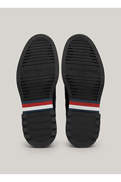 Tommy Hilfiger Lacivert Erkek Süet Bot HILFIGER COMFORT LWT SUEDE CHEL