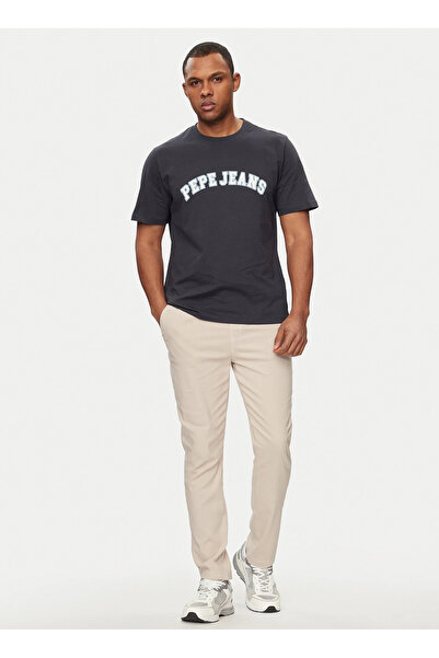Pepe Jeans Normal Bel Slim Fit Açık Bej Erkek Chino Pantolon PM211692 833 GYM...