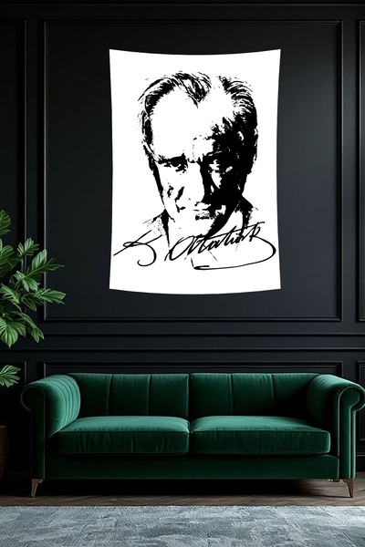 vodler Тапети с подпис и силует на Ататюрк