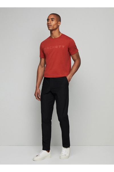 Hackett Normal Bel Normal Paça Slim Fit Siyah Erkek Pantolon HM212568