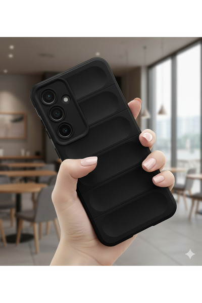Rivor Samsung Galaxy S25 FE Uyumlu Kılıf Kamera Korumalı Parmak İzi Bırakmaz ...