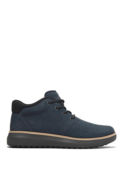 Timberland Deri Lacivert Erkek Günlük Ayakkabı HUDSON ROAD MID LACE UP CHUKKA BOOT